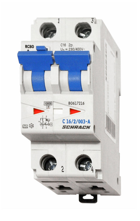 Întreruptor protectie cablu C16A 2p 30mA tip A 10kA
