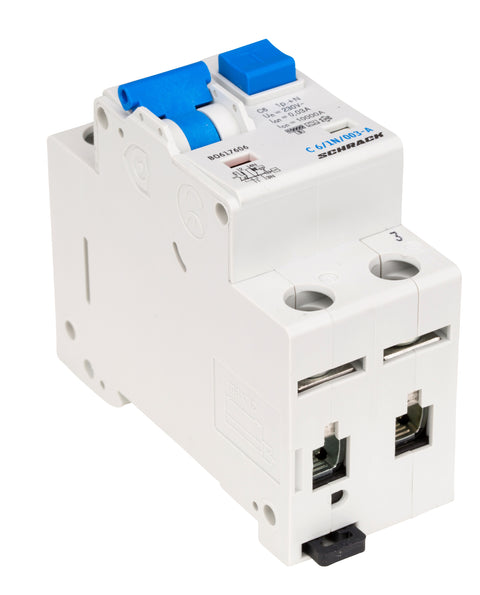 Întreruptor automat+diferenţial, C6/30mA, 10kA, tip A, 1P+N