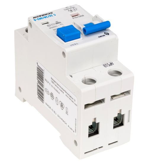 Întreruptor automat+diferenţial, C10/30mA, 10kA, tip A, 1P+N