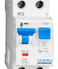 Întreruptor automat+diferenţial, C10/30mA, 10kA, tip A, 1P+N