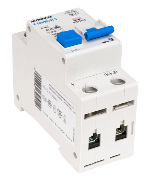 Întreruptor automat+diferenţial, C16/30mA, 10kA, tip A, 1P+N