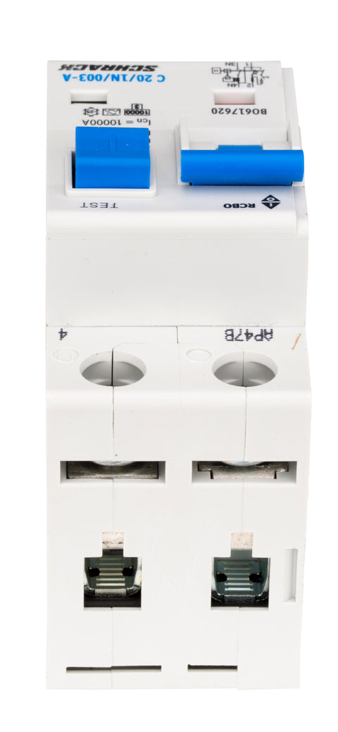 Întreruptor automat+diferenţial, C20/30mA, 10kA, tip A, 1P+N