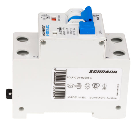 Întreruptor automat+diferenţial, C20/30mA, 10kA, tip A, 1P+N