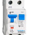 Întreruptor automat+diferenţial, C20/30mA, 10kA, tip A, 1P+N