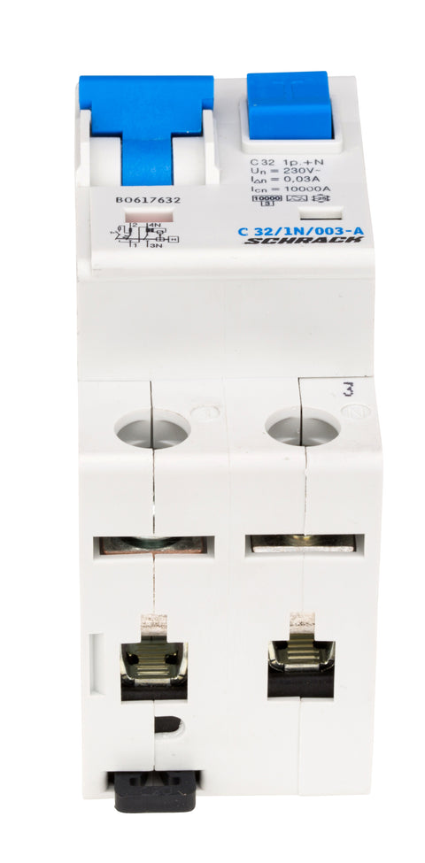 Întreruptor automat+diferenţial, C32/30mA, 10kA, tip A, 1P+N