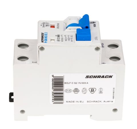 Întreruptor automat+diferenţial, C32/30mA, 10kA, tip A, 1P+N