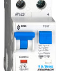 Întreruptor automat+diferenţial, B16/30mA, 10kA, tip AC,1P+N