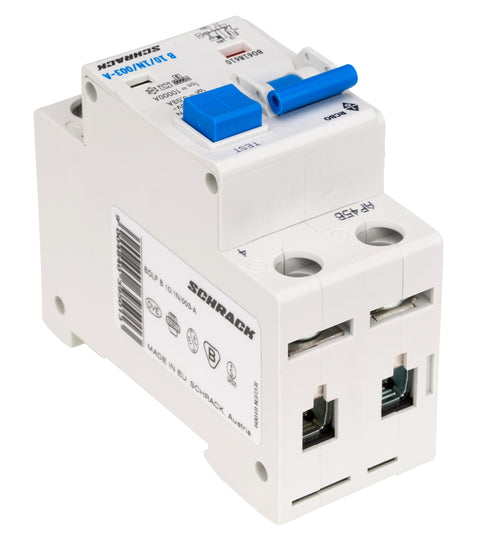 Întreruptor automat+diferenţial, B10/30mA, 10kA, tip A, 1P+N