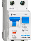 Întreruptor automat+diferenţial, B10/30mA, 10kA, tip A, 1P+N
