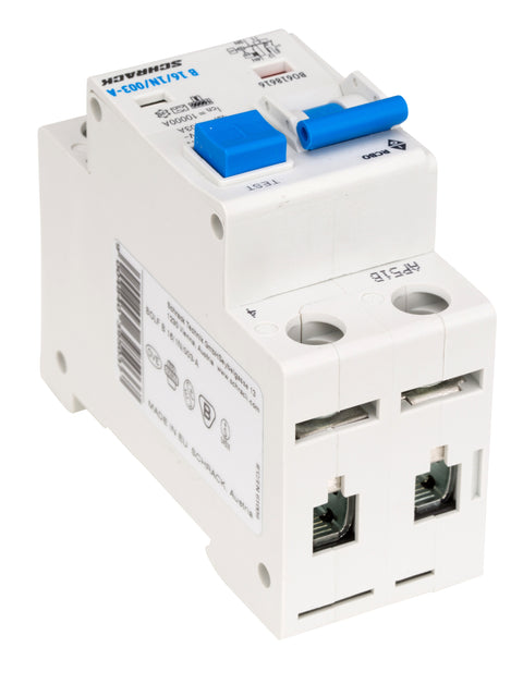 Întreruptor automat+diferenţial, B16/30mA, 10kA, tip A, 1P+N