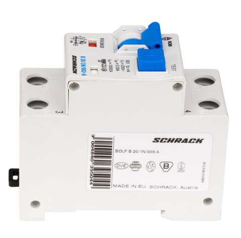 Întreruptor automat+diferenţial, B20/30mA, 10kA, tip A, 1P+N