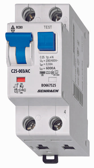 Întreruptor protectie cablu C25A-003/A puls 6kA