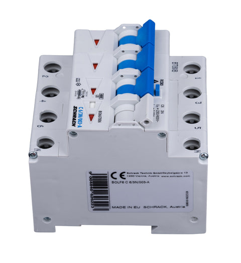 Întreruptor automat diferential C6/3+N 30mA tip A 6kA
