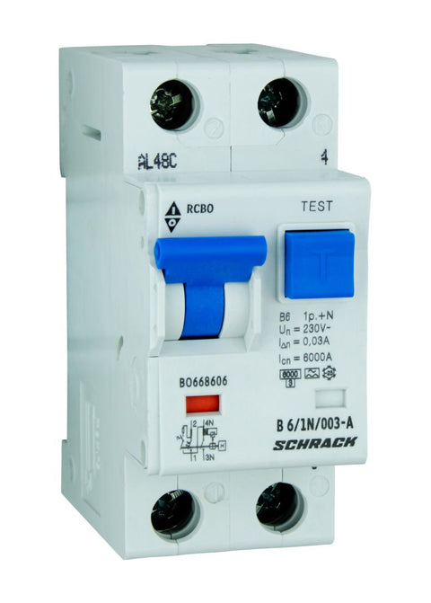 Întreruptor protectie cablu B/6/003-A puls 6kA