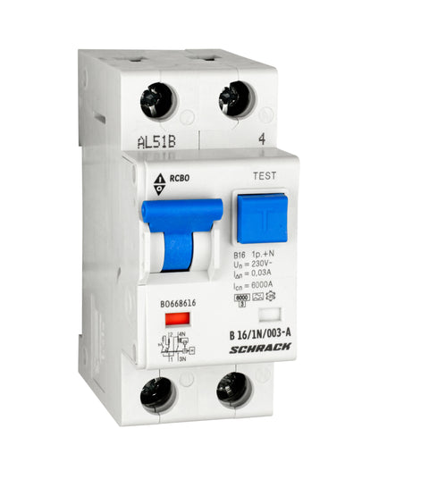 Întreruptor protectie cablu B/16/003-A puls 6kA