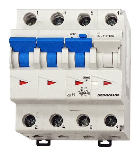 Întreruptor automat diferential D16/3+N 30mA tip A 6kA