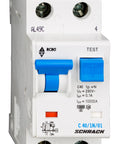 Întreruptor automat+diferenţial, C40/100mA, 10kA,tip AC,1P+N