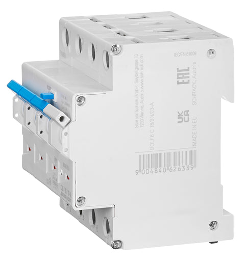 Întreruptor automat+diferenţial, C16/300mA, 6kA, tip A, 3P+N