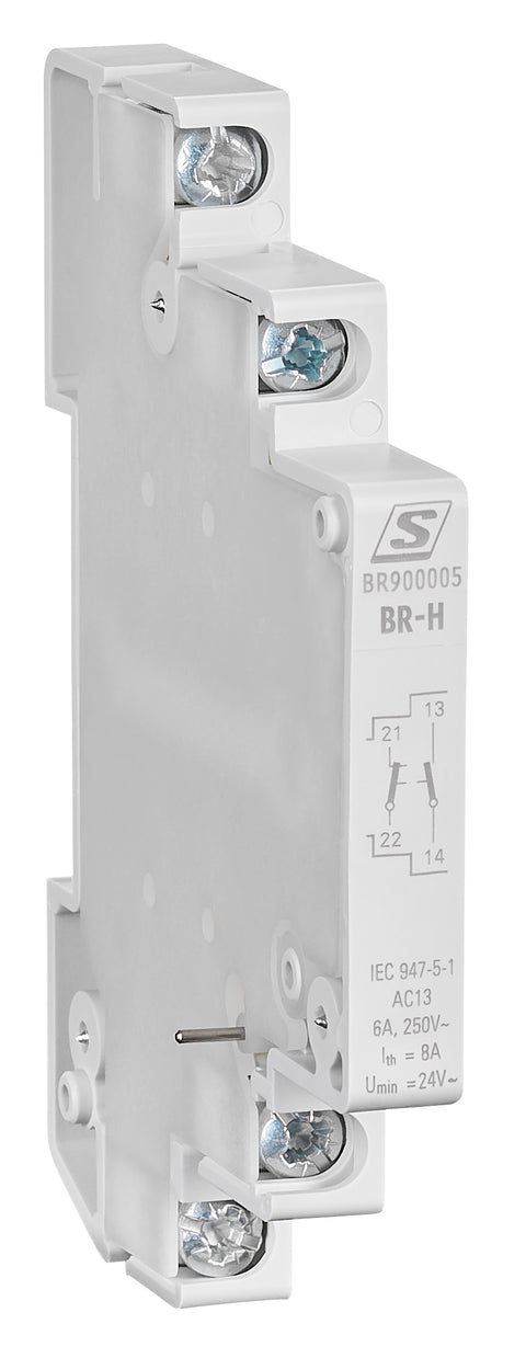 Contact auxiliar 6A 250V 1ND+1NI pentru BR