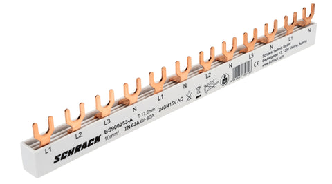 Bara colectoare 1xdif.4p+4xFN 1 UH, 10mm²