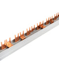 Baretă furcă compactă, 1xRCCB 4 poli, 8xMCB 1+N, 20 M,10 mmp