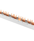 Baretă furcă compactă, 1xRCCB 4 poli, 8xMCB 1+N, 20 M,10 mmp