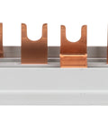Baretă furcă,1xRCCB 4 poli, 2xMCB 3+N, 7xMCB 1+N,26 M,10 mmp