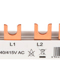 Baretă, 1xRCCB 4poli, 1xMCB 3+N, 2xMCB 1+N/1m, 10m,10mm²
