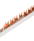 Baretă, 1xRCCB 4poli, 1xMCB 3+N, 2xMCB 1+N/1m, 10m,10mm²