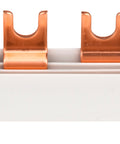 Baretă, 1xRCCB 4poli, 1xMCB 3+N, 2xMCB 1+N/1m, 10m,10mm²