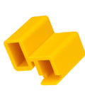 Protection-cover yellow for pin busbar on 1 MW