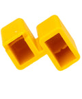 Protection-cover yellow for pin busbar on 1 MW