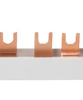 Baretă cu contacte furcă 10 mm², 3P, 57UH
