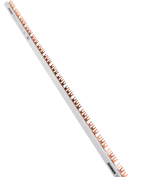 Baretă cu contacte furcă 10 mm?, 3P, L1/L2/L3,1m