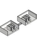 End-cap-set for BSA 3+N