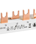 Busbar 4-pole, 6xMCB N+1, 12MW