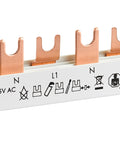 Busbar 2-pole, 6xMCB N+1, 12MW