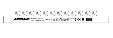 Bareta furca 4P L1, N/L2, N, L3, N 16mm², 1m