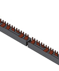 Baretă cu contacte furcă 4 Poli, N/L1/L2/L3, 10mm², 1m