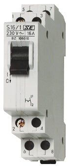 Comutator modular 0-1, 3NO, 16A