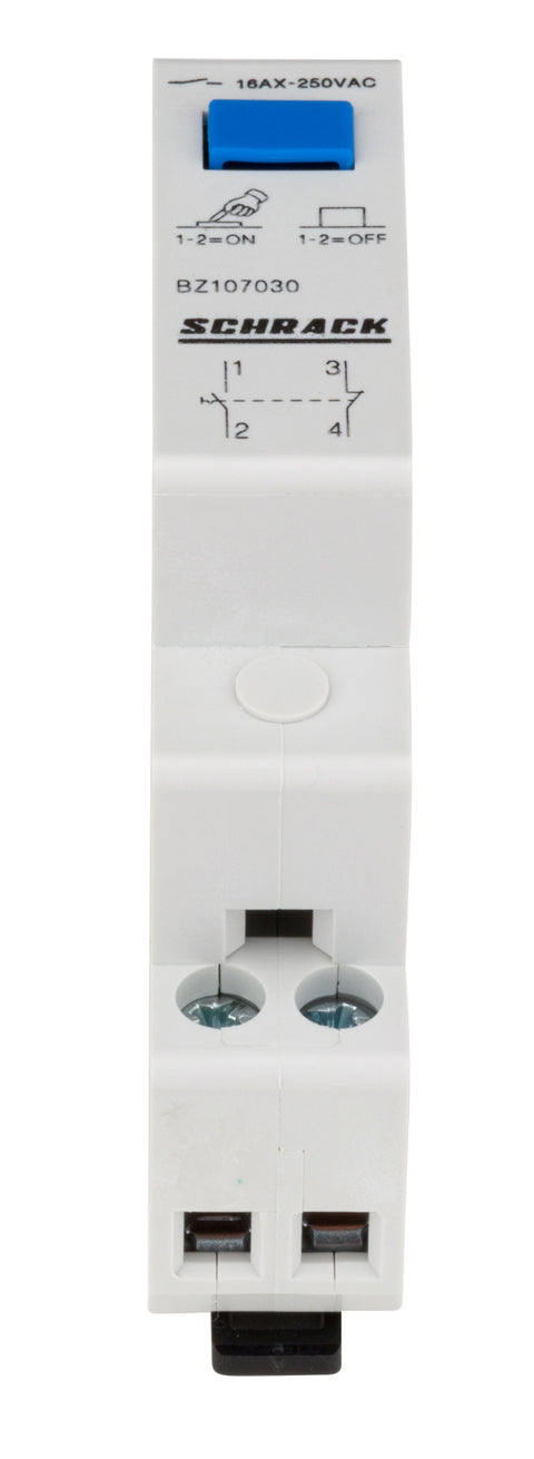 Buton modular cu reţinere 1ND+1NI 16A