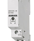 Lampă semnaliz. modulară cu 1 LED roşu/verde, 110-240V AC/DC