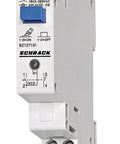 Buton modular (cu revenire) 1ND+1NI, cu LED, 16A, 24VAC/DC