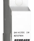 Lampă semnaliz. modulară cu 1 LED roşu/verde, 12-24V AC/DC