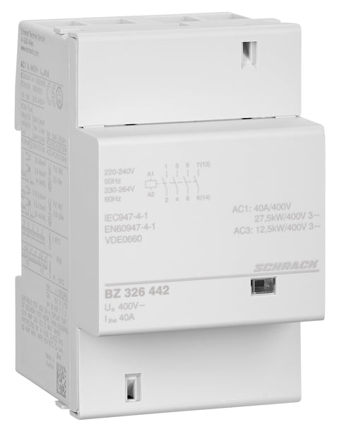Contactor modular 3UH, 40A, 4ND, 230VAC
