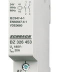Contactor modular 1UH, 20A, 2ND, 24VAC