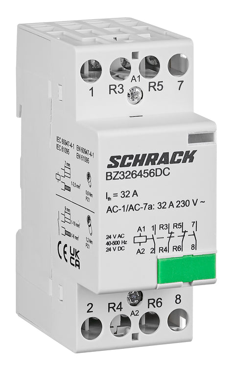 Contactor modular 2UH 32A 2ND+2NÎ 24V c.a. / c.c.