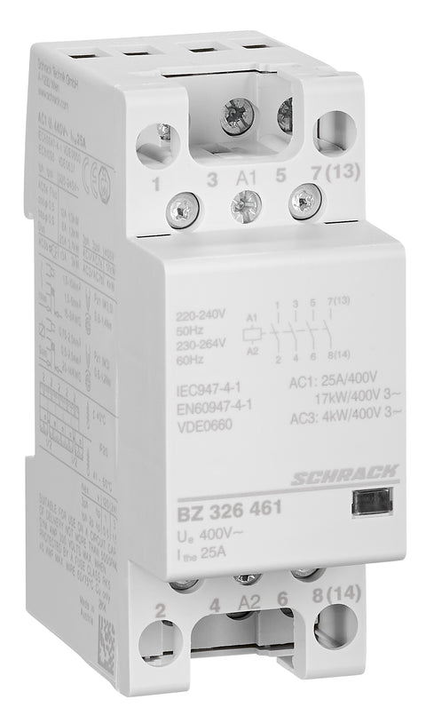 Contactor modular 2UH, 25A, 4ND, 230VAC