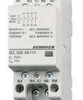 Contactor modular (2UH) 25A, 4NÎ, 230Vca&cc