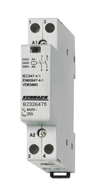 Contactor modular 25A 2ND 230V AC